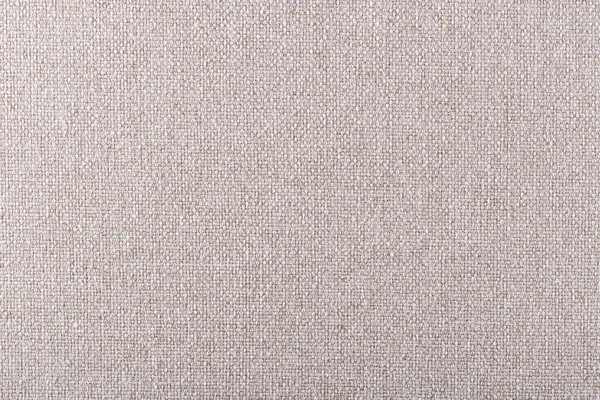 リネンの質感 背景を持つ密なクリーム色の張り生地の滑らかな表面 — ストック写真