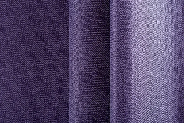 Tissu Ameublement Lilas Épais Draperie Plissée Fond — Photo