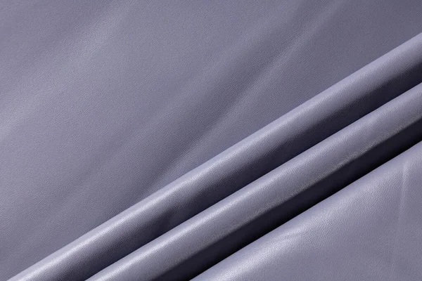 Superficie Cubierta Cuero Artificial Para Coser Ropa Color Lila Fondo — Foto de Stock