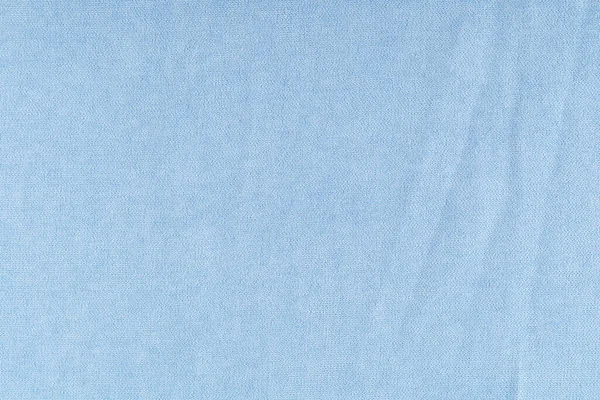Glatte Oberfläche Aus Dichtem Vorhangstoff Azurblauem Canvas Hintergrund Textur — Stockfoto
