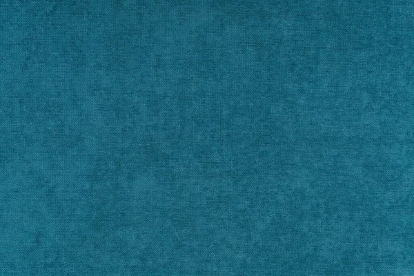 Glatte Oberfläche Des Vorhangs Stoff Leinwand Cyan Farbe Hintergrund Textur Stockfoto