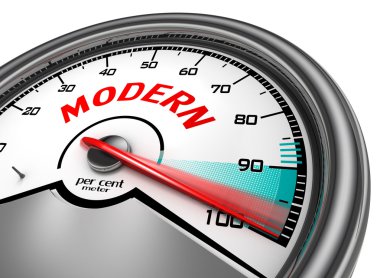 Yüz yüzde kavramsal metre modern eğilim