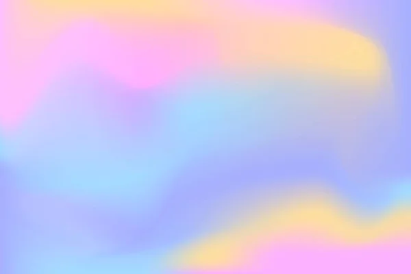 Абстрактный волнистый голографический розовый и синий фон — стоковый вектор