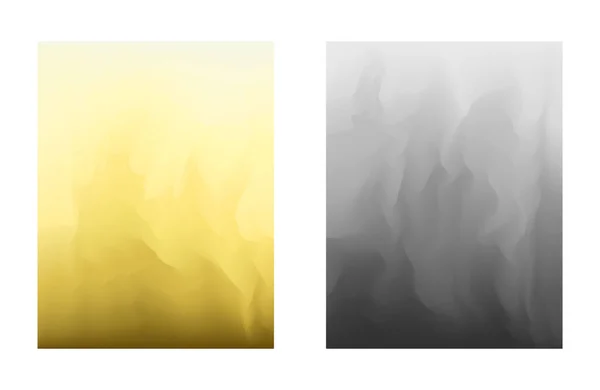 Gradient abstrait milieux jaunes et gris — Image vectorielle