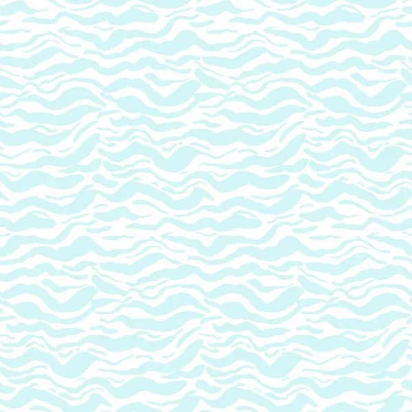 波浪形蓝色笔划的卷曲图案 — 图库矢量图片