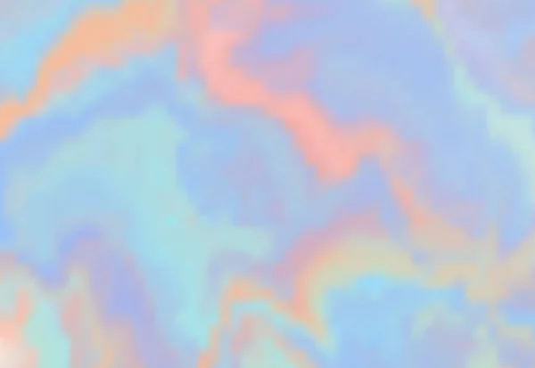 Délicat fond de marbre bleu et corail — Image vectorielle