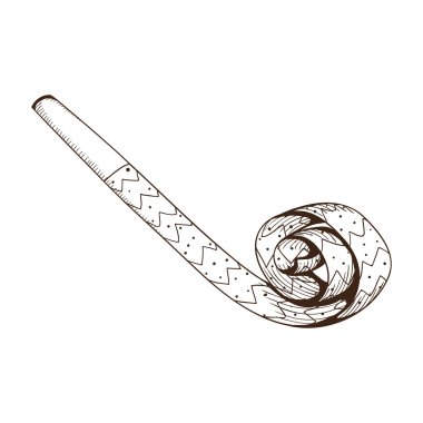 parti boynuz blower.