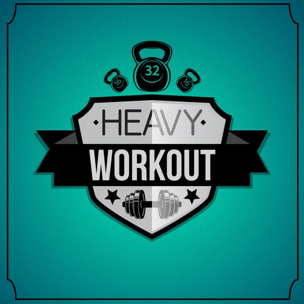 Workout background. — Wektor stockowy