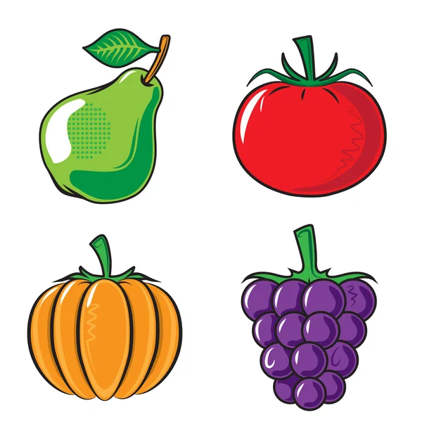 Vegetables collection. — Stock Vector
