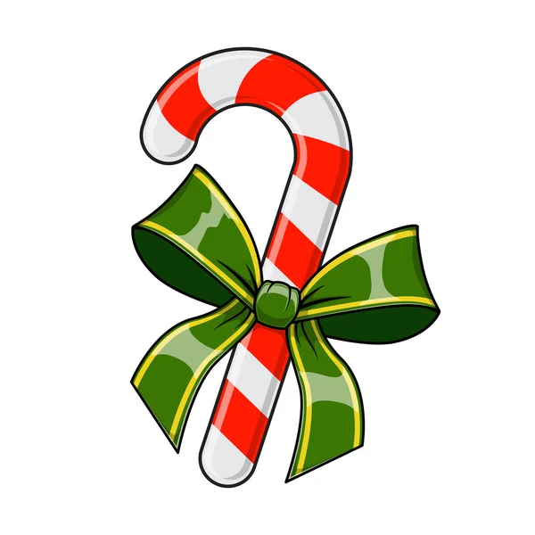 Christmas decorative candy. — Stockvector