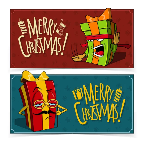 Christmas banners. — Stock Vector