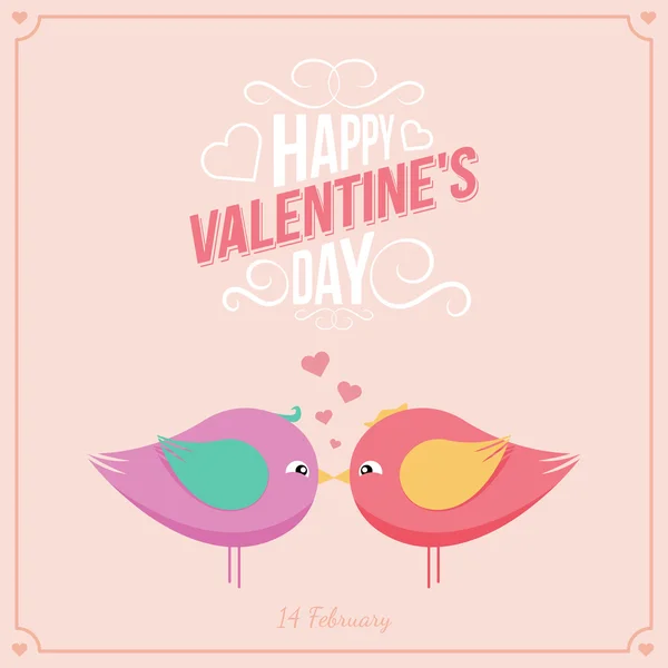 Fondo día de San Valentín . — Vector de stock