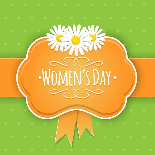 Eight 8 of March, Womens Day background. — стоковий вектор
