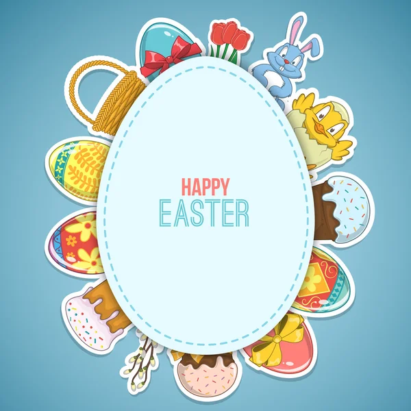 Easter background. — Stock Vector