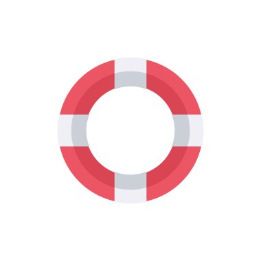 Lifebuoy. Destek Yardım simgesi.