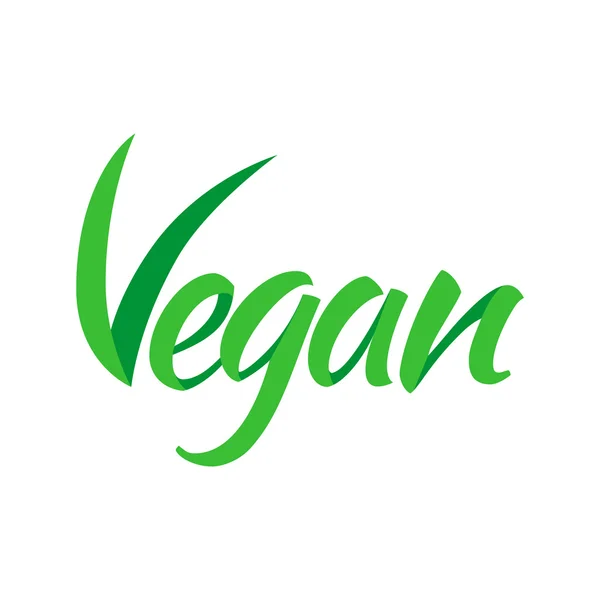 Vegetarian green text. — Διανυσματικό Αρχείο