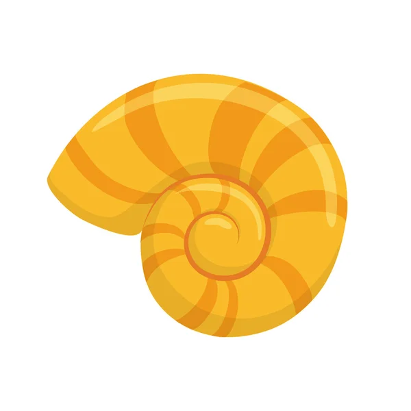 Sea shell. — Stock Vector