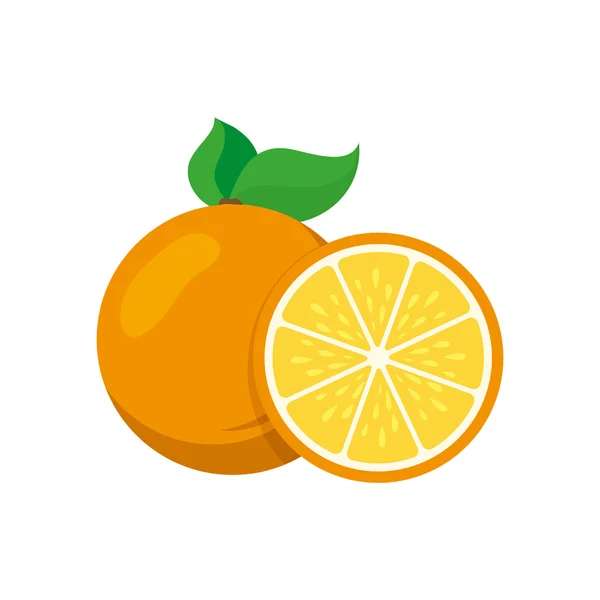 Πορτοκαλί. — Διανυσματικό Αρχείο