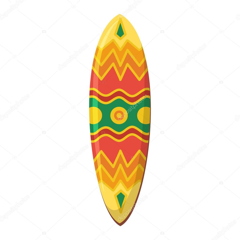 Surfing board.