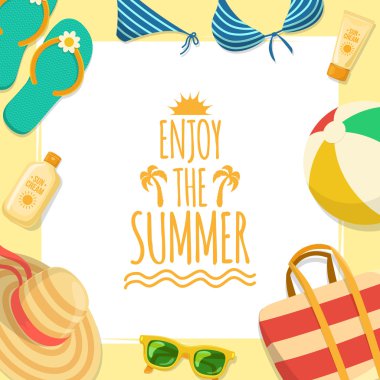 Sea sand shore and beach accessories.