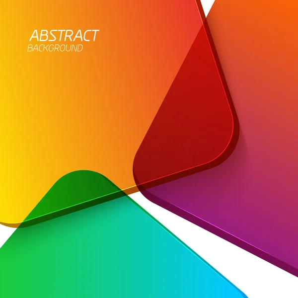 Abstracte geometrische achtergrond. — Stockvector