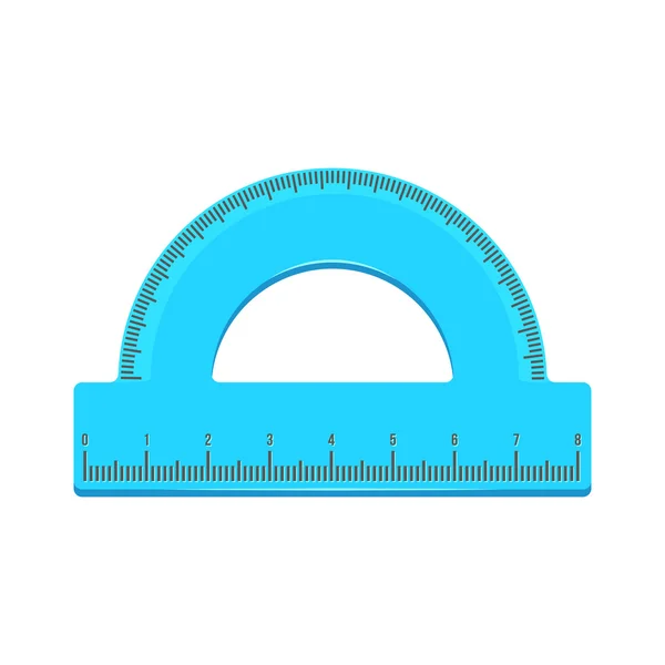 Protractor. — Stock Vector