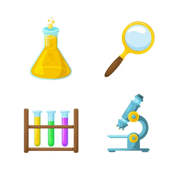 Science symbols. — Stock Vector