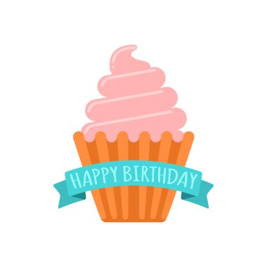 Doğum günü pastası. 