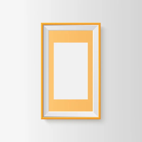 Blank picture frame. — Stock Vector
