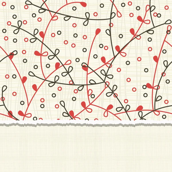 Tarjeta con patrón abstracto de colores sin costuras — Archivo Imágenes Vectoriales