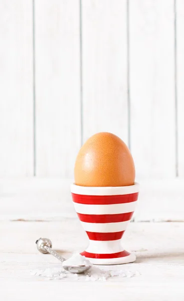 Just egg for breakfast. — Stock Photo, Image