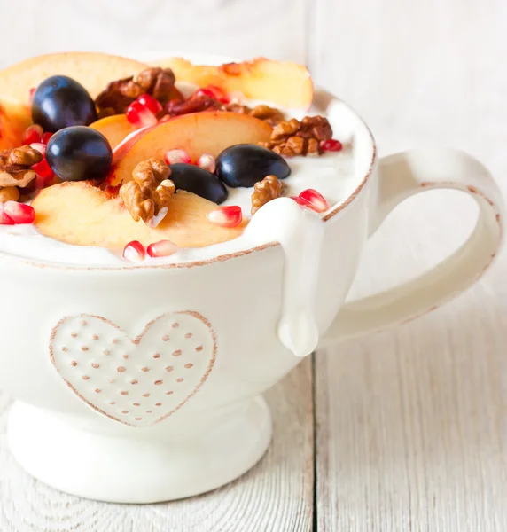 Breakfast. Healthy food. — Stock Photo, Image