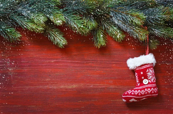 Fundo de Natal vermelho . — Fotografia de Stock