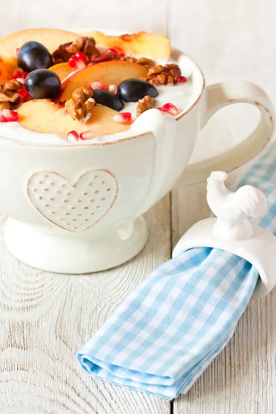 Breakfast. Healthy food. — Stock Photo, Image