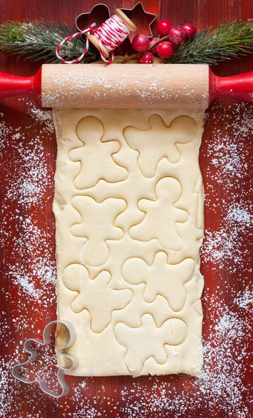Gingerbread man dough. Stock Picture