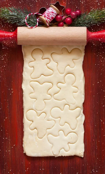 Christmas cookies frame. Royalty Free Stock Photos