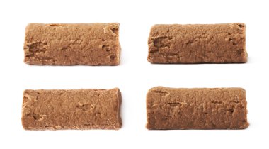 Çikolatalı pralin şeker izole