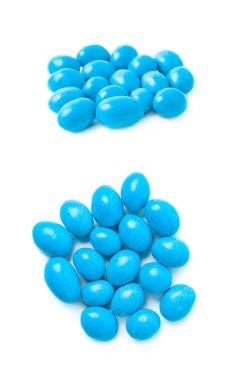 İzole çikolata fıstık şeker