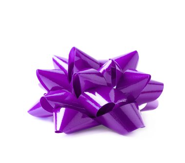 İzole decorational şerit hediye yay