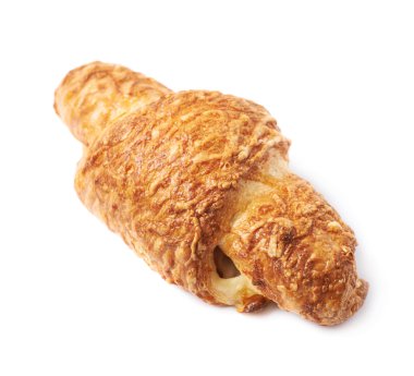 Peynirli kruvasan izole