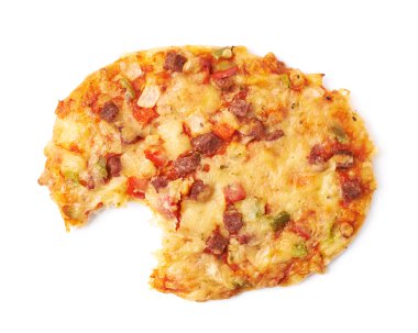 Mini pizza pasta izole