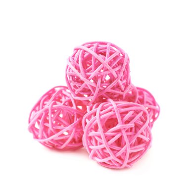 Saman topları izole yığını