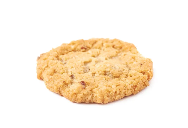 Oatmeal cookie isolated — Stock Photo, Image