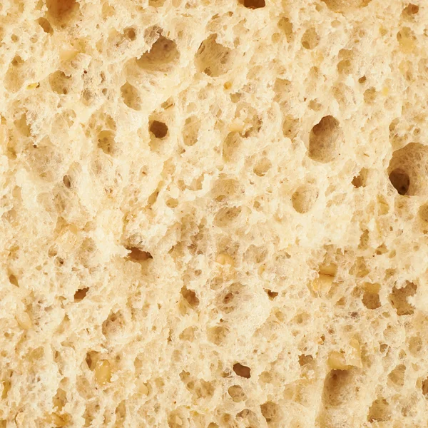 Fragment einer Weißbrot-Textur — Stockfoto