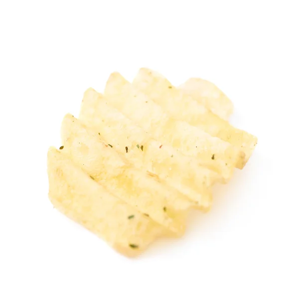 단일의 감자 칩 파 삭 파삭한 절연 — 스톡 사진