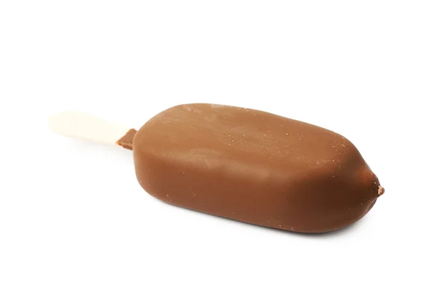 Barra de sorvete de baunilha em um pau — Fotografia de Stock