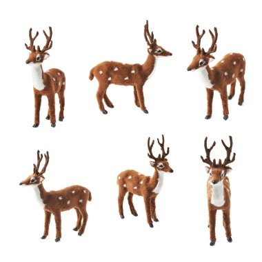 Oyuncak Karaca açık kahverengi izole