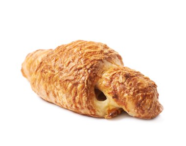 Peynirli kruvasan izole