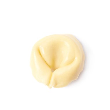 İzole tek mantı hamur tatlısı