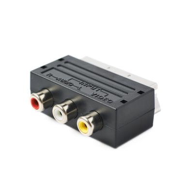İzole erkek Scart Av adaptörü